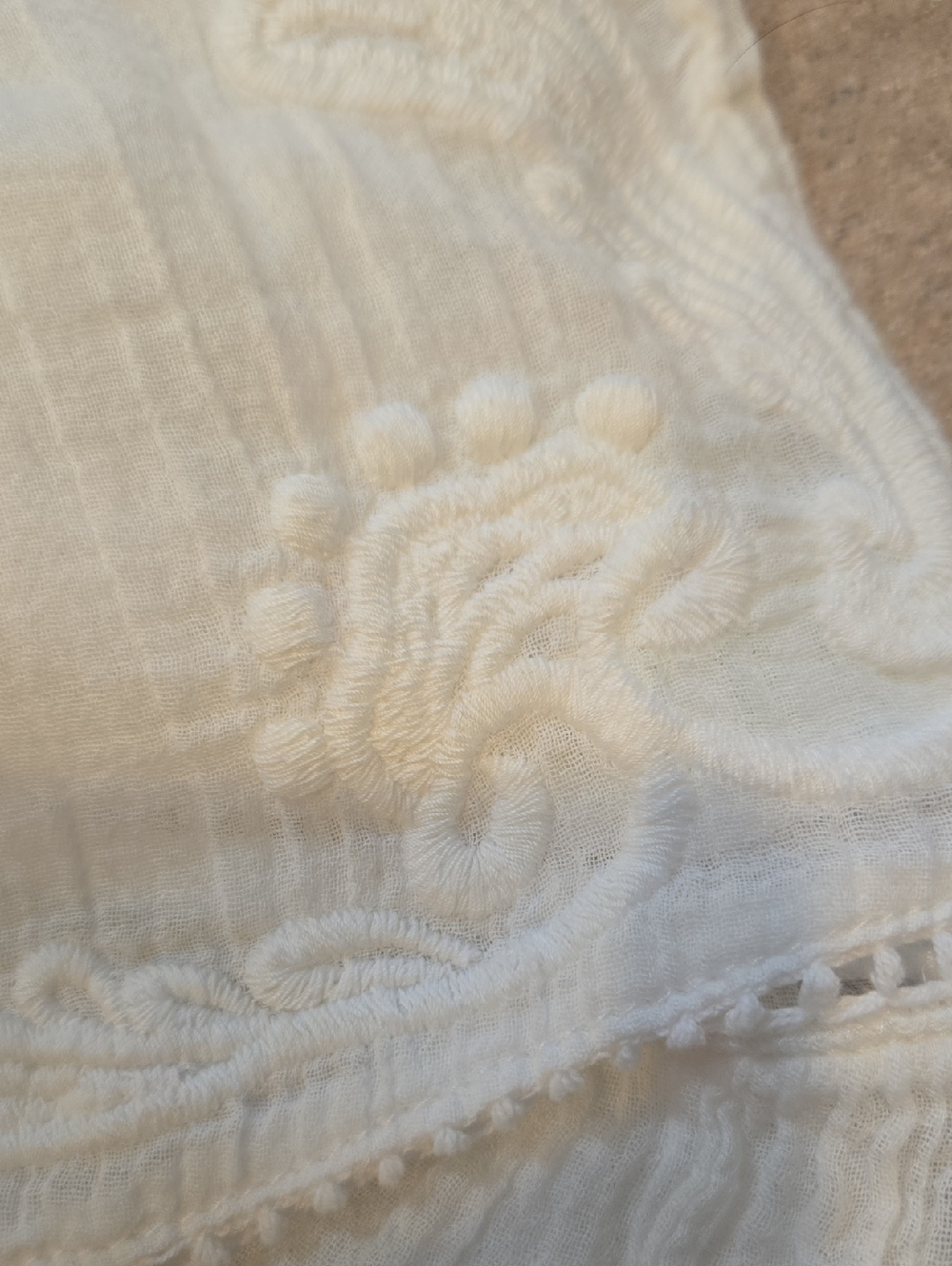 Lilly Pulitzer Sheer White Wide Sleeve Blouse - Picture 11 of 11